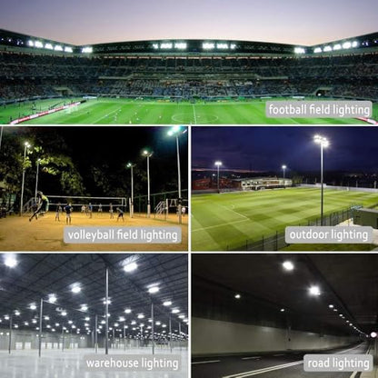 ledmo 240W Outdoor LED Flood Light, 36000 Lumens Large Area Lighting - size: Standard/240