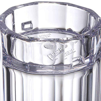 G.E.T. 00086-1-SAN-CL Shatter-Resistant Plastic Beer Mug / Stein, 16 Ounce, BPA Free (Set of 4) - size: 16 Ounce, style: Set of 4