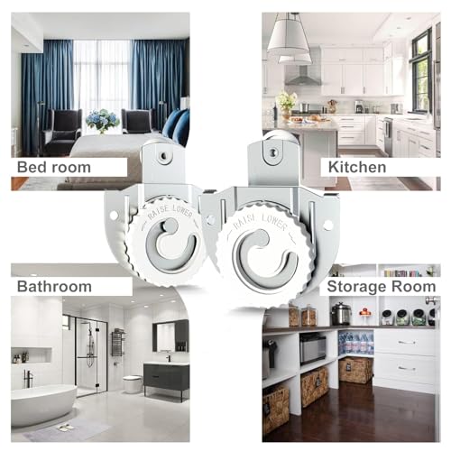 12 PCS Closet Door Roller Kit, Sliding Wardrobe Closet Door Hardware Top-Roller Kit with Adjustable Screws,Slide Smoothly and Quietly - size: 12