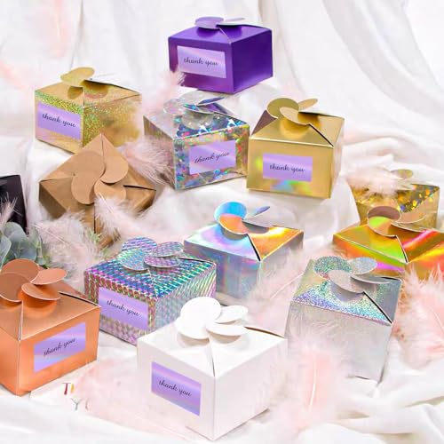 2.25"x1.25" Direct Thermal Labels, Holographic Thermal Printer Labels for Barcode, Self-Adhesive Address Shipping Thermal Label Stickers-1 Roll, 300 Labels, Holographic Purple - color: Holographic Purple, size: 2.25"x1.25"