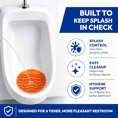 Fresh Products Urinal Screen Deodorizer, Odor Control, Splash Reduction, Long-Lasting Freshness, for Commercial Restrooms (Pack of 12)