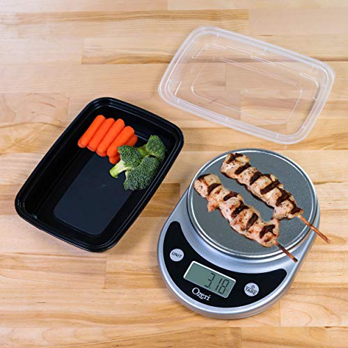 Freshware Meal Prep Containers [15 Pack] 1 Compartment Food Storage Containers with Lids, Bento Box, BPA Free, Stackable, Microwave/Dishwasher/Freezer Safe (28 oz) Black - size: 1-COMP-28OZ-15PK