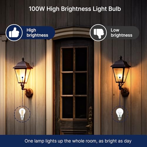 FLSNT 100W Eq Dimmable A21 LED, 1600LM, 2700K, E26, 8P - color: 100w 2700k Soft White, size: 8 Count (Pack of 1)