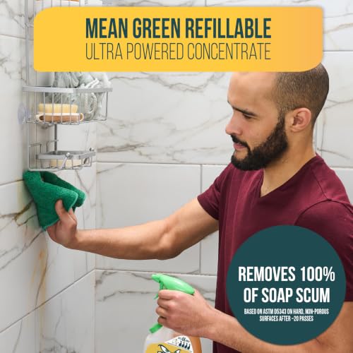 Mean Green Bathroom Cleaner Concentrate, Tropical Breeze, 2 Pack - size: 14.3 Fl Oz (Pack of 2)