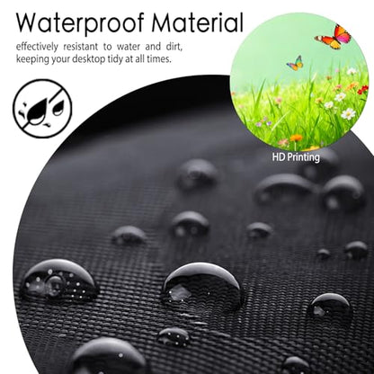 Nuxovilar Large Gaming Mouse Pad Desk Mat, 15.7x35.4 Inches Polyester - color: LU11939