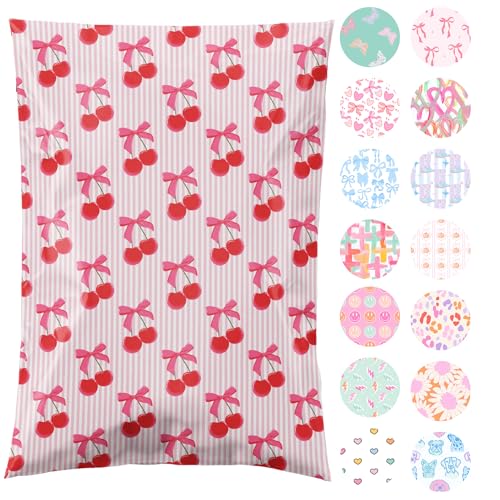 Pretty Package Store Poly Mailers 10x13, Cherry, 100 Pack - color: Cherry, size: 10x13