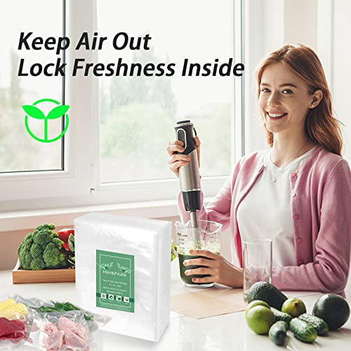 Vacuum Sealer Bags,Heavy Duty Pre-Cut Design Commercial Grade 4x6 Inch Food Sealable Bag for Heat Seal Food Storage, Seal Bag Boilsafe to 280°F Freezable, Resizable,Reuseable (100Pcs) - size: 4 x 6 Inch 100 Pcs