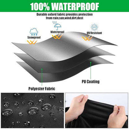 Outdoor Table Cover for 36 Inch Patio Prep Table Furniture - size: 36" x 30" x 35"