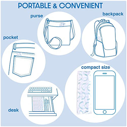 Extra Large Disposable Waterproof Toilet Seat Covers, Travel, Work & School - color: Curves