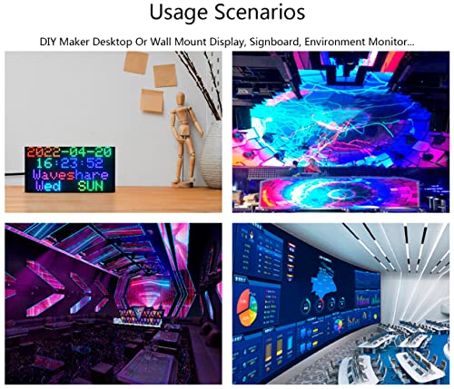 64x32 2048 RGB Full Color LED Matrix Panel 2.5mm Pitch P2.5, Chainable - color: 64x32-2.5 MM Pitch