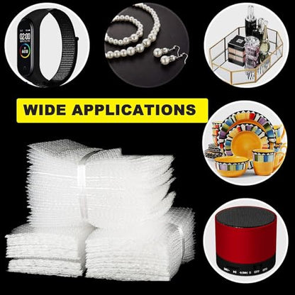 50Pcs 10” x14” Bubble Pouches Wrap Bags Sleeves for Packaging Shipping - size: 10"x 14"-50PCS