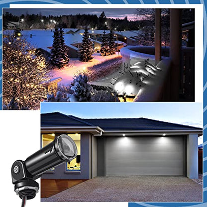 Riakrum 4 Pack Dusk to Dawn Photocell Sensor for Outdoor Lighting, 120V