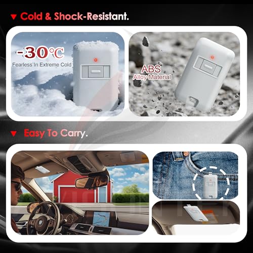 3-Pack 10 Dip Switch MultiCode Gate Opener Remote 3060 3089 3070 300MHZ - size: 3 X Visor 3060