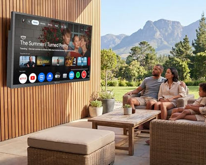SYLVOX Outdoor QLED TV, 43 inch Weatherproof TV, Smart 4K QLED Television - size: 43-inch, style: Deck Pro QLED 3.0