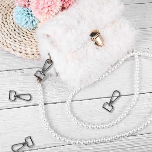 20 Pcs Metal D Ring Swivel Lobster Claw Clasp Snap Hooks Purse Hardware - color: Black, size: 3/4 Inch