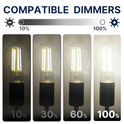 FLSNT 150W Eqv Dimmable A23 LED Bulbs, 2650LM, 5000K Daylight, E26, 8 Pack - color: 150w 5000k Daylight, size: 8 Count (Pack of 1)