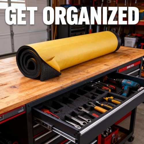 XCEL Marine Foam Roll with Self Adhesive - Black, 60" x 8" x 1/4" 2 Pack Closed Cell Foam Rubber Water Resistant Padding Sheet - Home, Marine, Garage, Automotive, Crafts & Cosplay - color: Black, size: 60" x 8" x 1/4" (2 Pack)