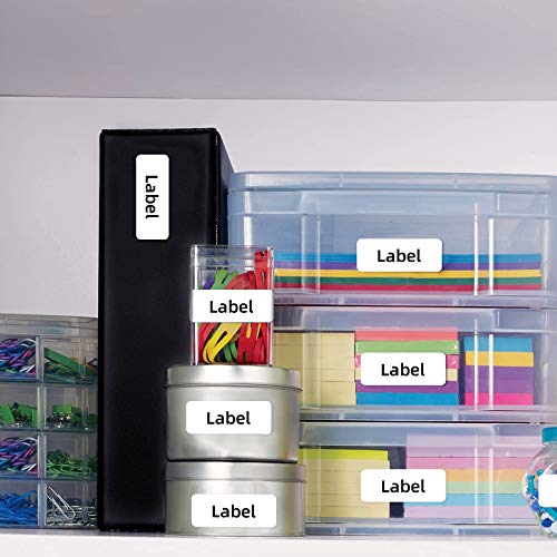100 Sheets 1400 Labels 4" x1-1/3 14 Up Mailing Address Labels Stickers for Laser & Inkjet Printers, Labelchoice 4" x 1.33" 14 Per Page Strong Adhesive Internet Mailing Shipping Label (1-1/3x4-100P) - size: 1-1/3"x4"-1400 Labels