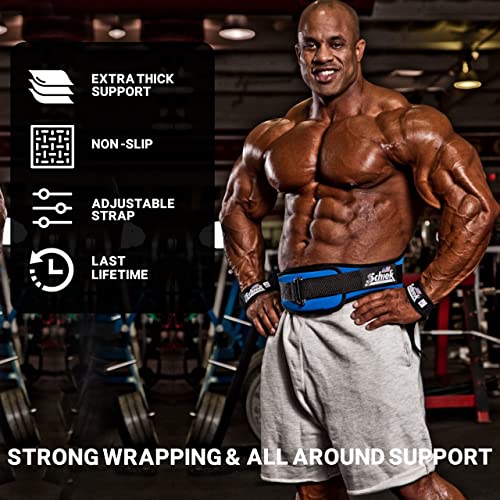 Schiek Sports, Inc. Basic Padded Lifting Straps in Black