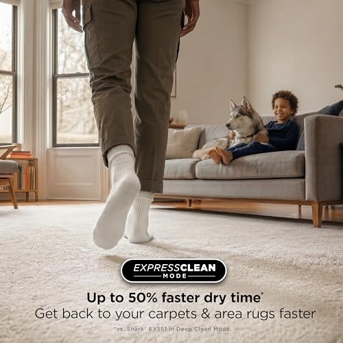 Shark CarpetForce HairPro Lightweight Upright Carpet & Rug Cleaner, EX551 - style: CarpetForce + HairPro