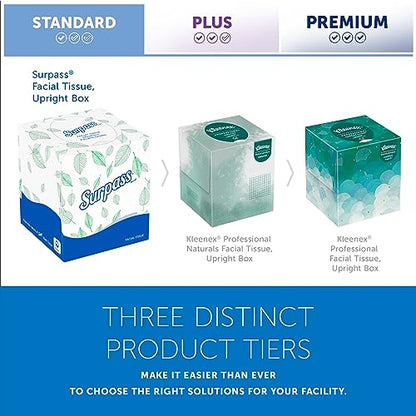Surpass Facial Tissue, Bulk, 36 Boxes x 90 Tissues (21320)