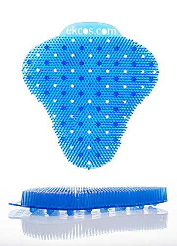 Diversey Ekcos EKS-3B-12 ekcoscreen 60 Day Premium Anti-Splash Urinal Screen, Deodorizer for Cleaner Restrooms, Fresh Scent, Blue (2 Packs of 6), 12-Screens