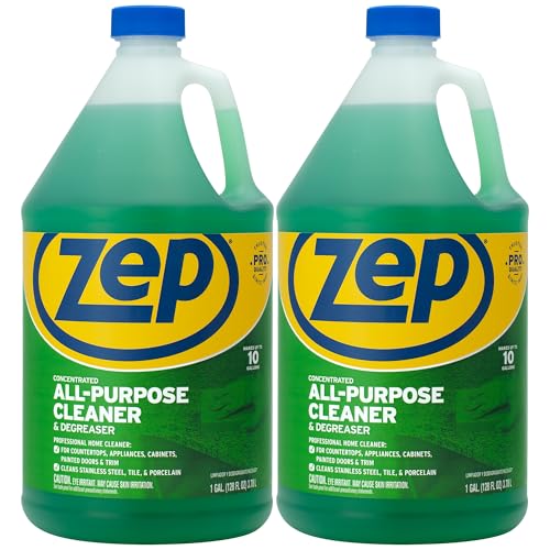 Zep All-Purpose Cleaner and Degreaser - 128 oz (Pack of 2) - size: 128 Fl Oz (Pack of 2)
