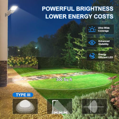 200W LED Parking Lot Light 30000LM Commercial LED Shoebox Light AC 100-277V - size: AC 100-277V | 3/4/5000K - 2-in-1 Mount