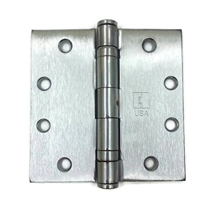 Hager Full Mortise Steel Hinge BB1279 NRP 4.5 x 4.5 US26D/652 (Satin Chrome) - Box of 3 Ball Bearing hinges