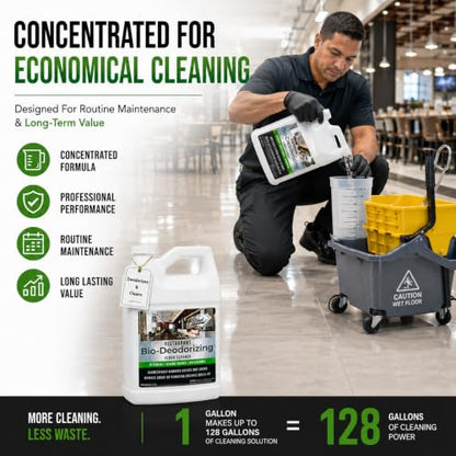 Heavy Duty Enzyme Restaurant Bio-Deodorizing Floor Cleaner - 1 Gallon