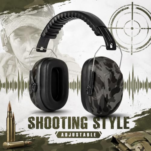 Amylove 12 Pcs Kids Noise Cancelling Headphones Ear Muffs Camo Style - size: Universal Fit (kids & Adults), style: Camo Style