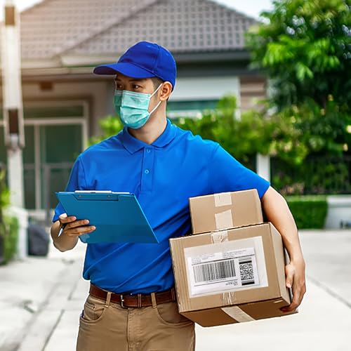1000 Pcs 7'' x 10'' Clear Packing List Envelopes Adhesive Shipping Label Pouch, Shipping Document envelopes, Clear Face - size: 7'' x 10''