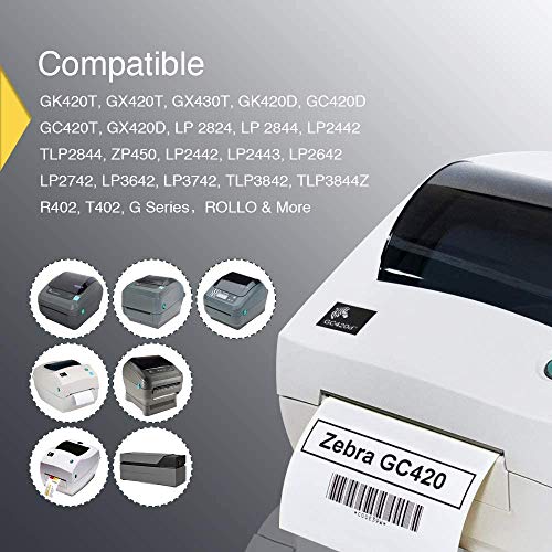 BETCKEY 4" x 6" (102 mm x 152 mm) Shipping Thermal Label, 6 Roll/1500 Label - color: 06-rolls (1500 Labels)
