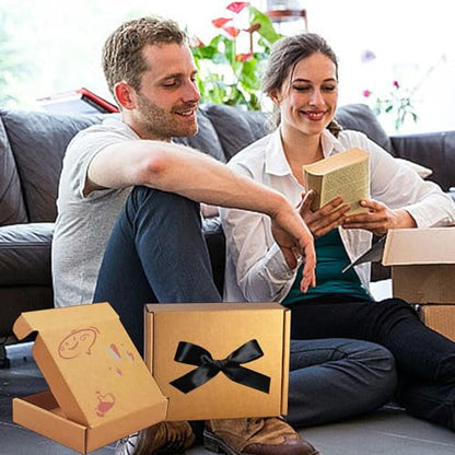 5x4x1 inch Small Shipping Boxes 50 Pack, Brown Corrugated Cardboard Mailers - size: 5x4x1 inch