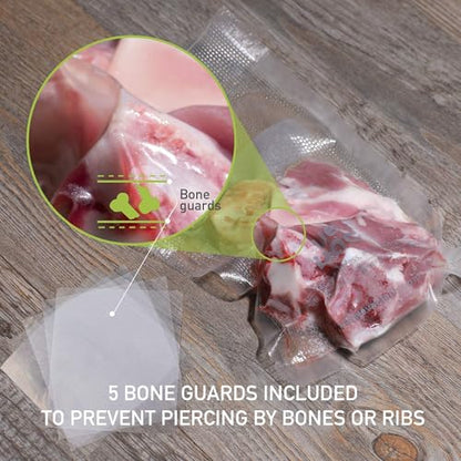 Wevac Vacuum Sealer Bags 8x12" 100 Quart for Food Saver Vacuum Seal machine - size: 8"x12" 100 Count