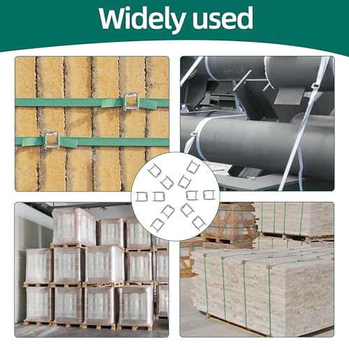 3/4" Metal Wire Buckle for Woven Cord Strapping