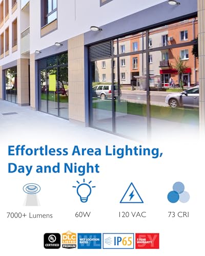 LED Barn Light - IXB Series Outdoor Barn Light - Impact Resistant, Dusk to Dawn Outdoor Lighting for Backyards, Streets, & Driveways - NICOR Lighting
