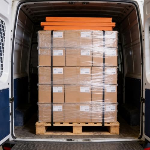 2 Pcs Stretch Wrap with Handles, 15 in x 1000 Ft, 60 Gauge Industrial Strength Stretch Film Roll, Heavy Duty Clear Shrink Plastic Wrap for Moving, Shipping, Packing, Pallet Wrapping