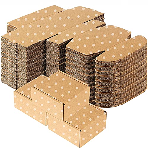 Green Recyclable Cardboard Small Gift Mailer Boxes for Shipping Packaging Craft Gifts Giving Products (Brown, 4 x 4 x 2 Inch) - color: Brown, size: 4 x 4 x 2 Inch