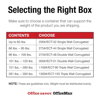 Heavy-Duty Double Wall Boxes - 18x18x12", 15/Pk