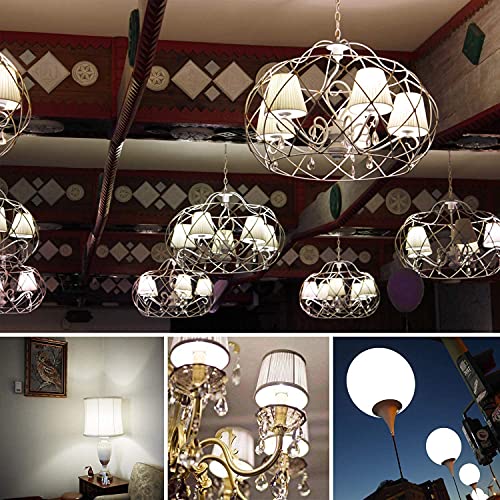 E12 LED Corn Bulbs, 15W, 6000K Daylight White, 1500LM, Small Edison Screw Bulbs, 120W Incandescent Equivalent, Pack of 4 - color: E12 Daylight White