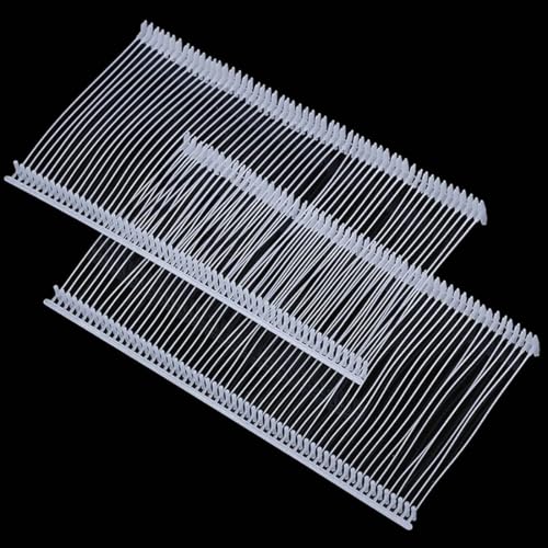 Tagging Gun Fasteners 2 Inch Tag Barbs Attachments Plastic Clothing Tag Refills for Standard Garment Price Label Gun 5000pcs