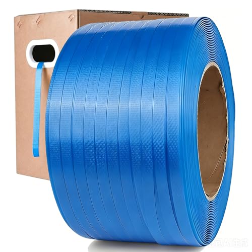 Heavy Duty Blue Polypropylene Strapping Roll 1/2" x 3300'