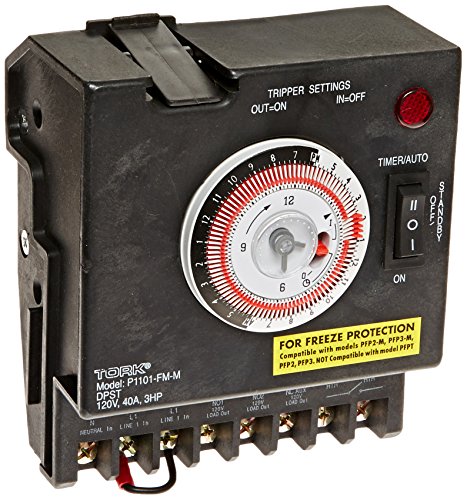 NSI Industries P1101FM-M 24 Hour DPST Swimming Pool Timer with Fireman Switch