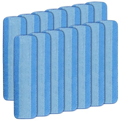 15 Pack Microfiber Mop Pads 18 in Mop Pad Refills Compatible with Bona Mop