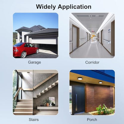 WiFi Motion Sensor, Smart Motion Detector for Home Security, Wireless Motion Sensor App Remote Monitor, Voice Command Compatible with Alexa. 2 Pack