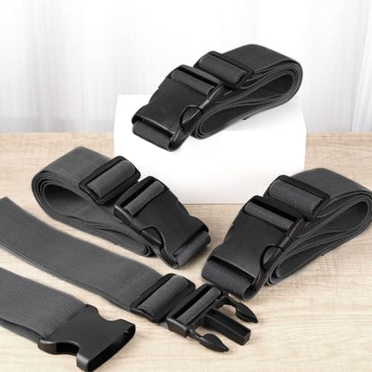 DERTE 4 Pcs Mattress Topper Straps Adjustable (60''x2'') - size: 60''x2''