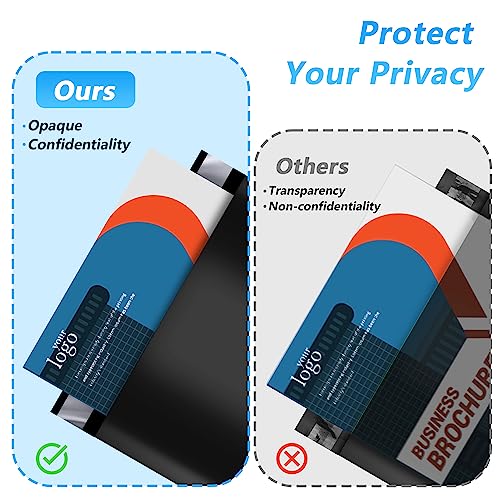 Thank You Poly Mailers with Handle, 14.5x19 Inch 50 Pcs - color: Thank You, size: 14.5x19 Inch 50 pcs