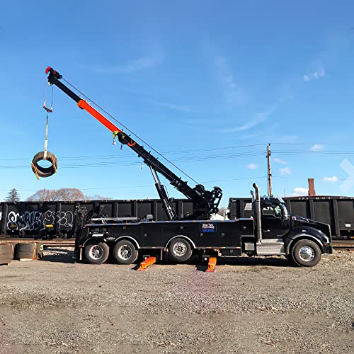 ATERET Twisted Eye Polyester Lift Sling I 3" x 16 feet I Heavy Duty Lifting Web Sling I (3" x 16') - size: 3" x 16'