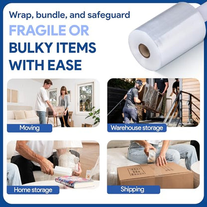 International Plastics Co. 5" Plastic Stretch Wrap with Handles - size: 12 Pack, style: 5" Products